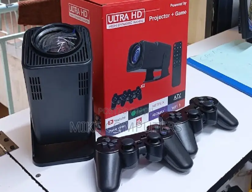 Portable Projector With Built-in Games