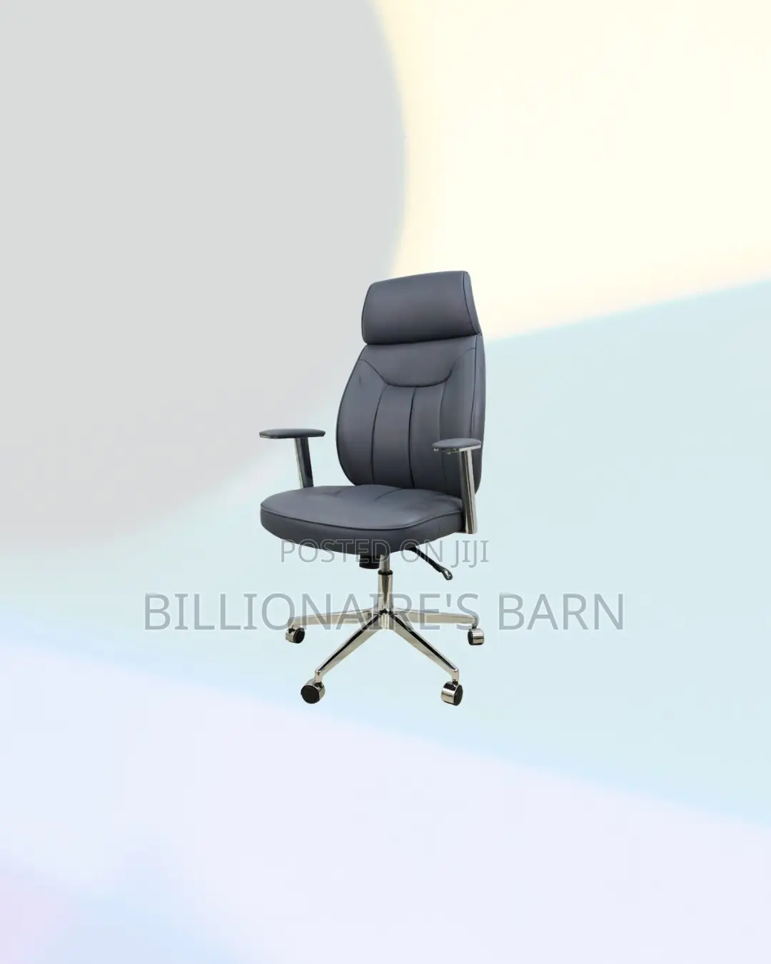 Executive Leather Chair High Back for Modern Workspace Appeal
