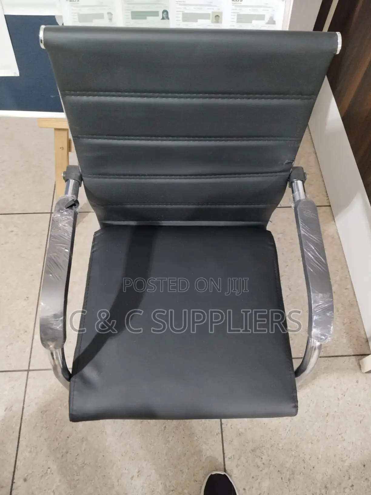 Leather Conference Meeting Chair