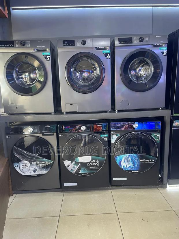 Hisense Front Load Washing ;
8kg
8/5kg Wash and Dry
10.5kg
10.5/6kg