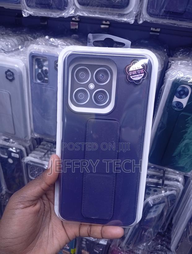 Tecno Spark 10 or 10c Multi-Functional Stand Case