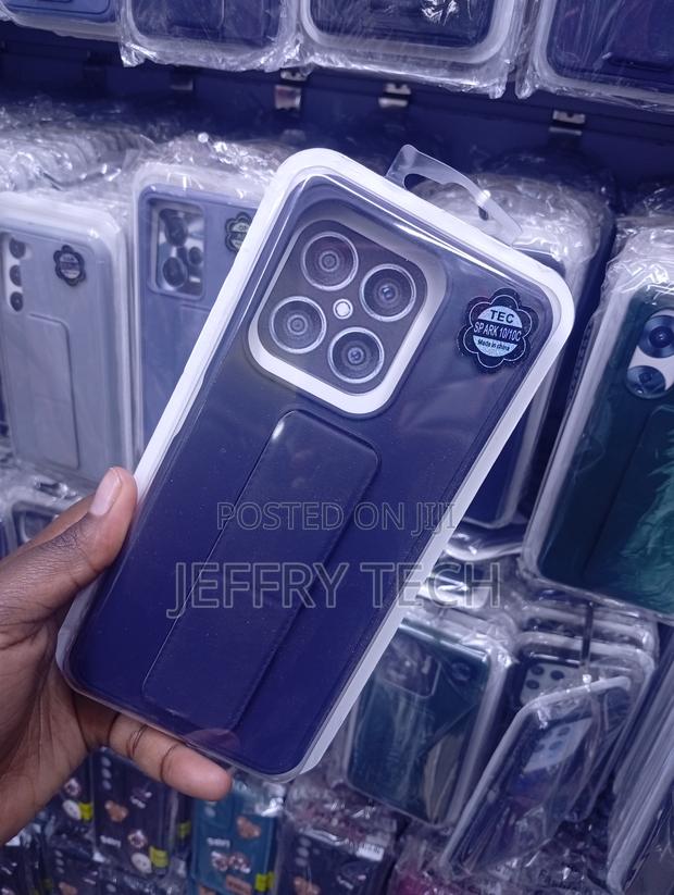 Tecno Spark 10 or 10c Multi-Functional Stand Case - thumbnail 2