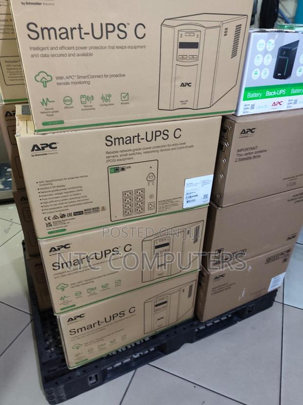APC Smart-Ups 1500VA, Tower, LCD 230V With Smart - SMC1500IC