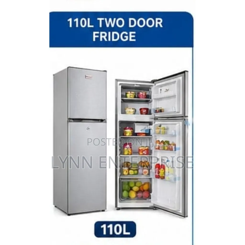 Premier 110 Litres Refrigerator Double Door With Door Lock