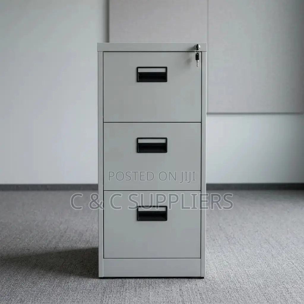 3-Drawer Modern Storage Locker