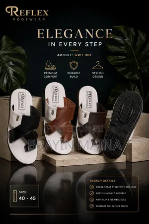 Men Open Shoe