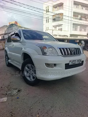 Toyota Land Cruiser Prado 2008 White