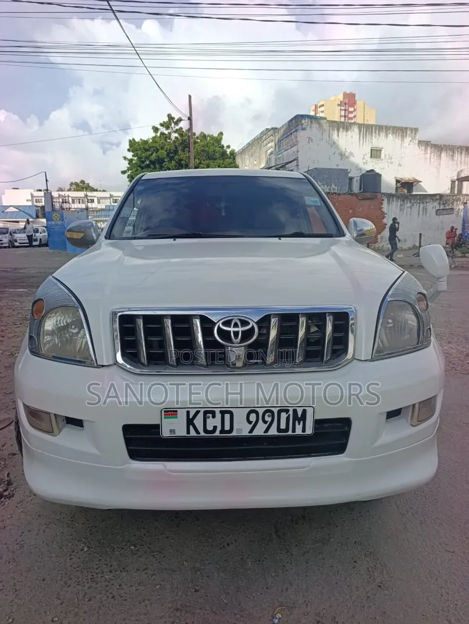 Toyota Land Cruiser Prado 2008 White
