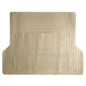 Baije Durable, Flexible PVC Boot Mat With Raised Diamond Grid Pattern