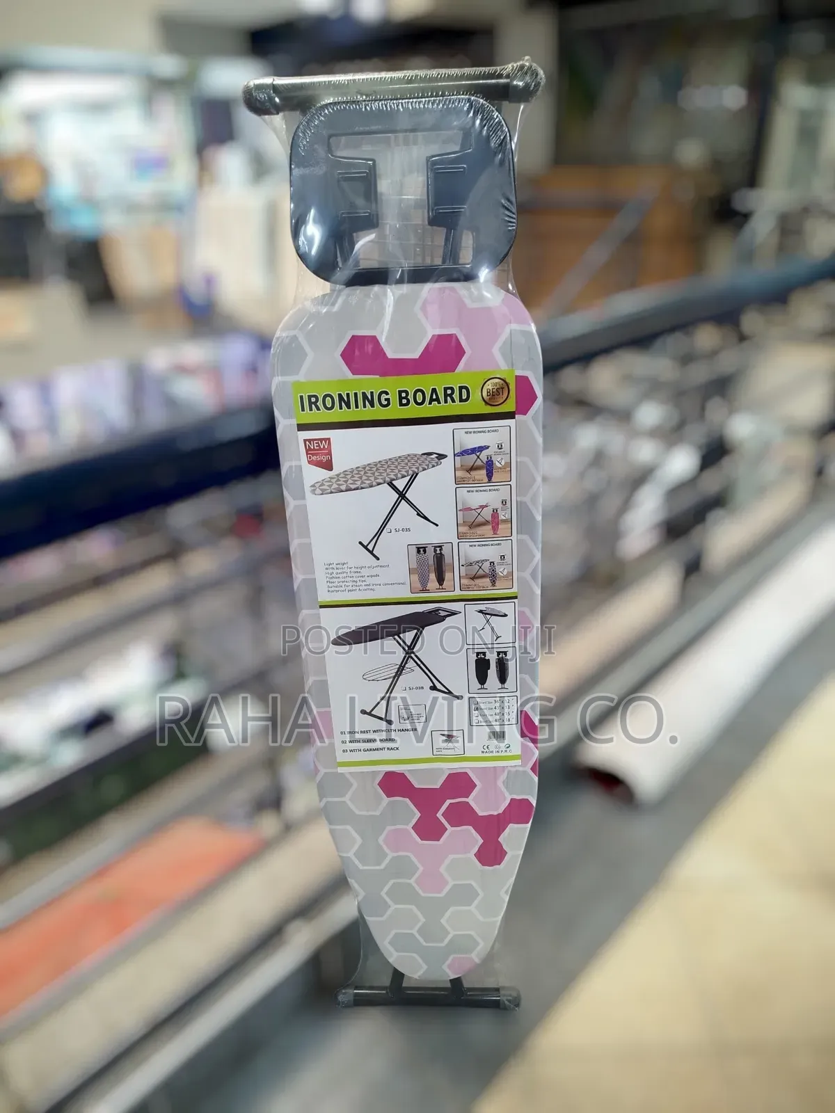 Sturdy Thick Frame Ironing Board | 140x35cm