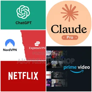 Netflix, DSTV, Chatgpt, Claude Ai, All Available