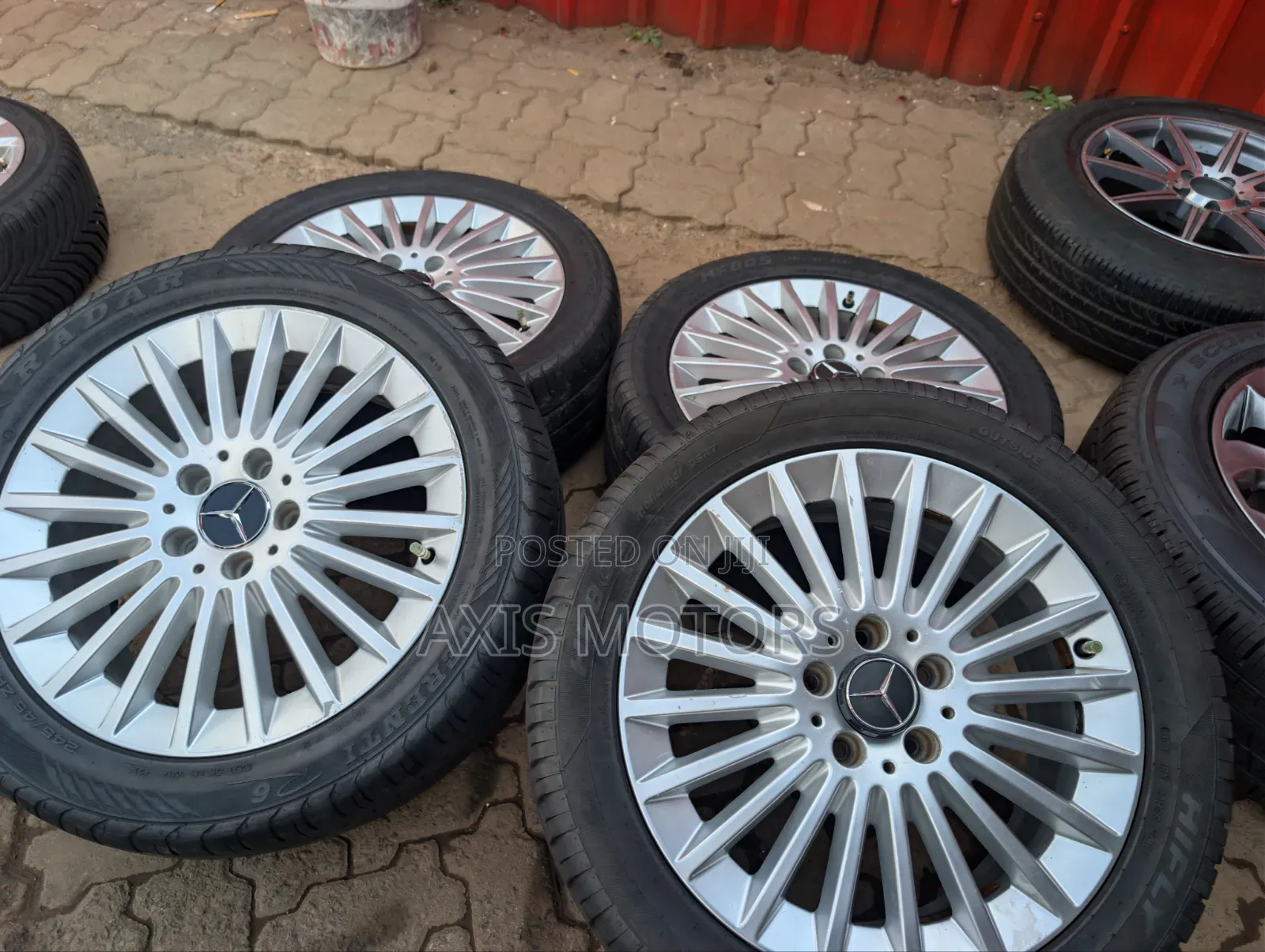Mercedes Benz 245/45r17 Rims Tires