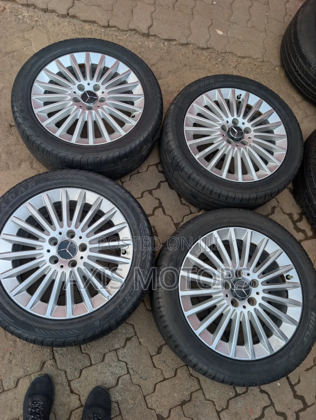 Mercedes Benz 245/45r17 Rims Tires