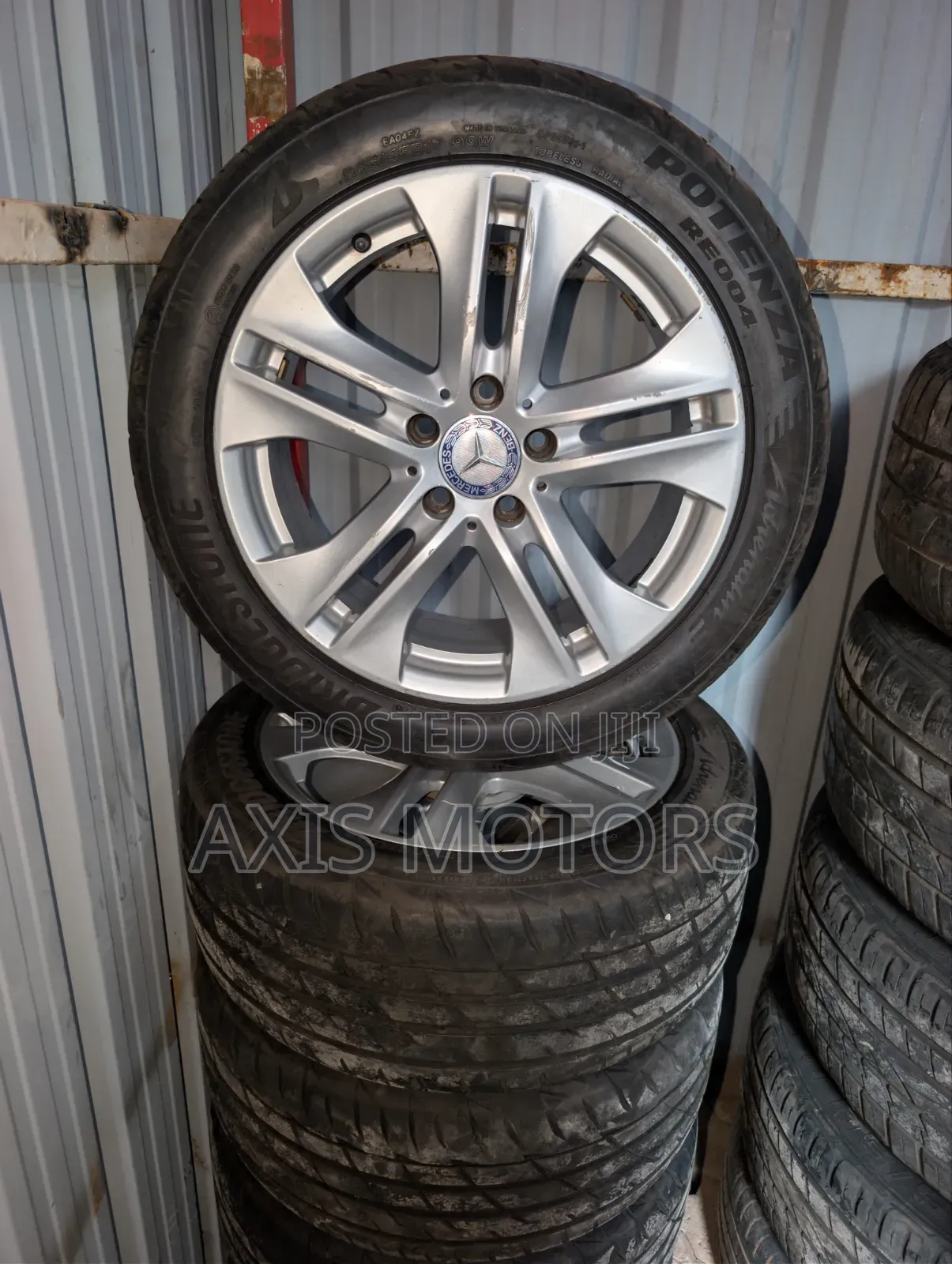225/50zr17 Mercedes Benz Rims Tires