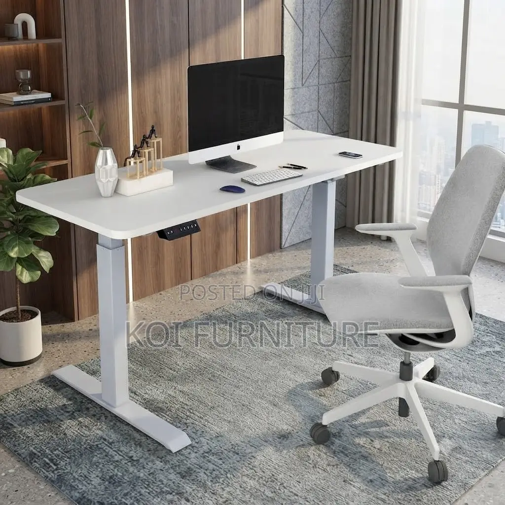 Office Desk; 1.2 Meter Electric Managing Adjustable Desk