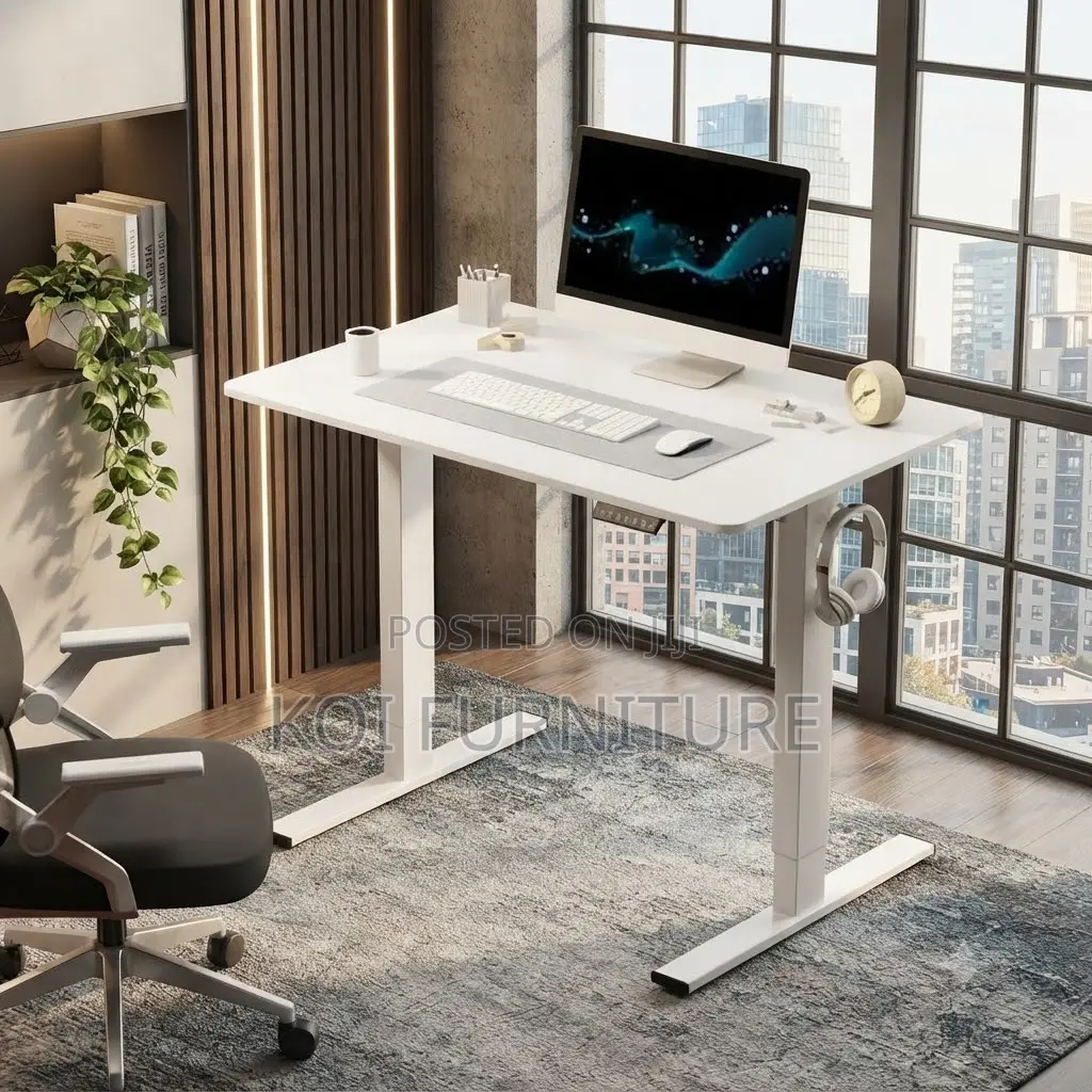 Office Desk; 1.2 Meter Electric Managing Adjustable Desk