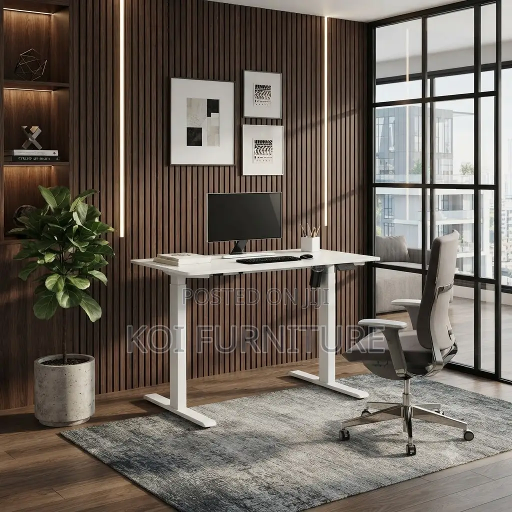 Office Desk; 1.2 Meter Electric Managing Adjustable Desk
