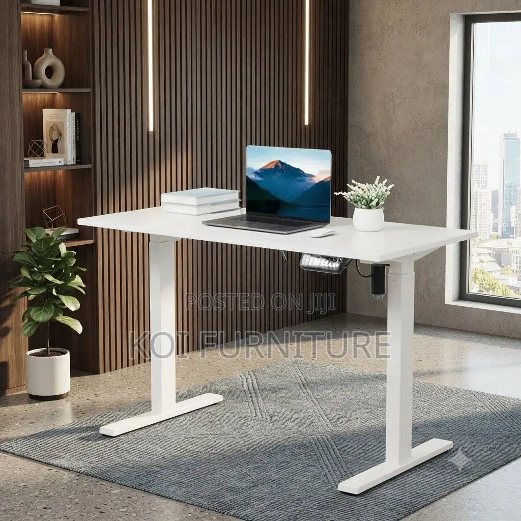 Office Desk; 1.2 Meter Electric Managing Adjustable Desk