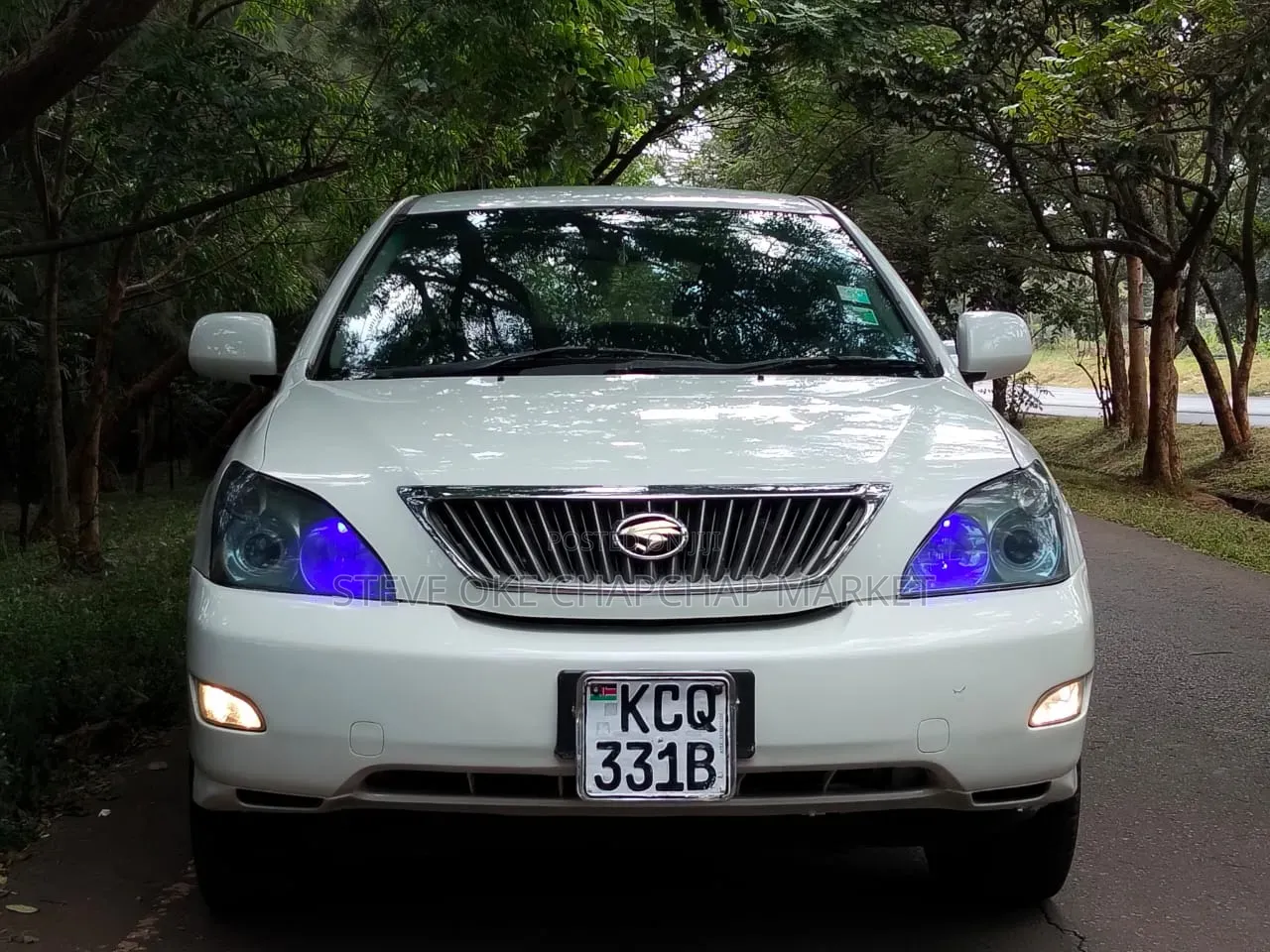 Toyota Harrier 2012 White