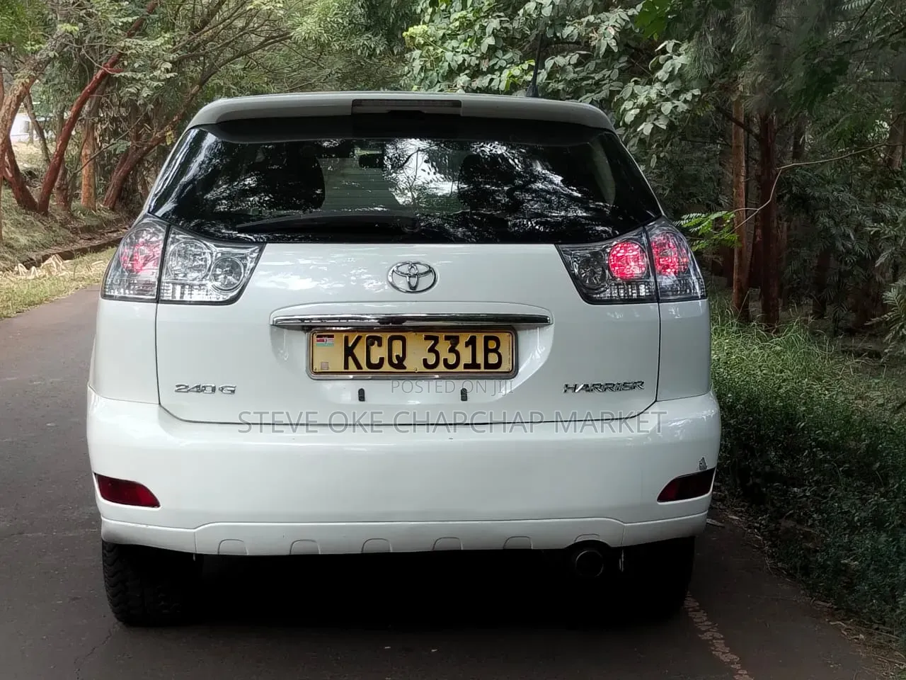 Toyota Harrier 2012 White
