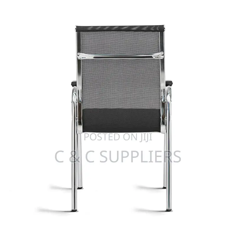 Modern Reception Mesh Chair With Armrest