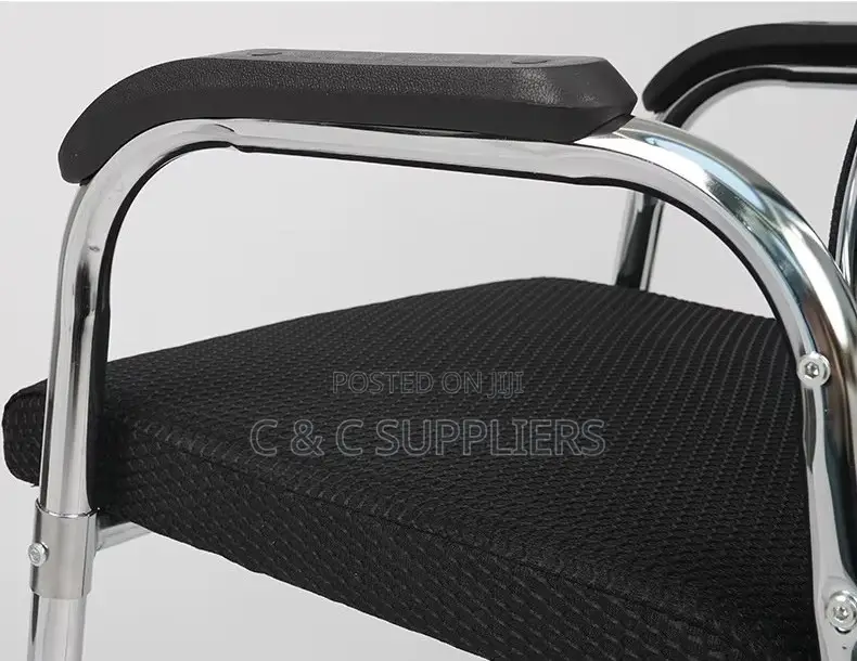 Modern Reception Mesh Chair With Armrest