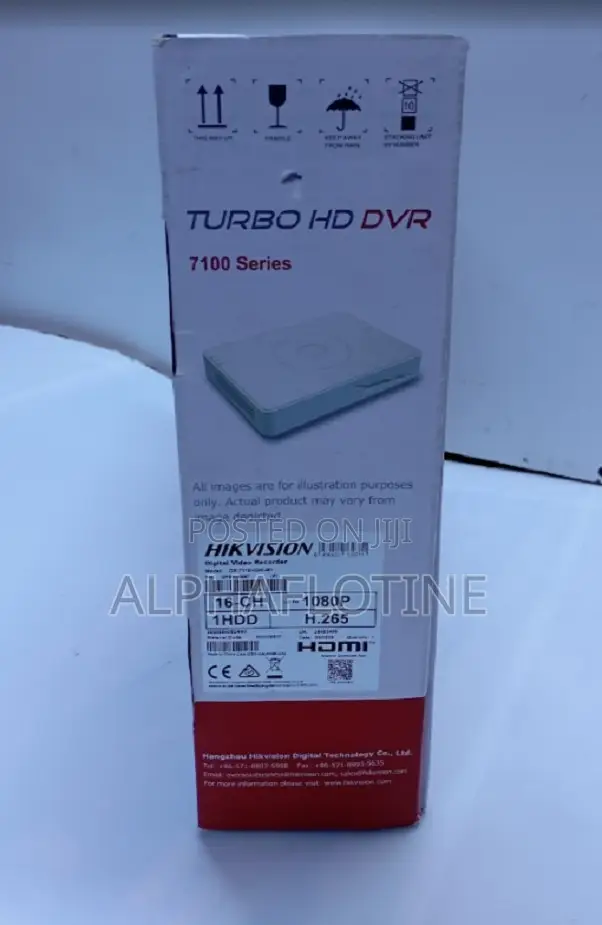 16-Ch DVR 1080p 1hdd H.265 7100series