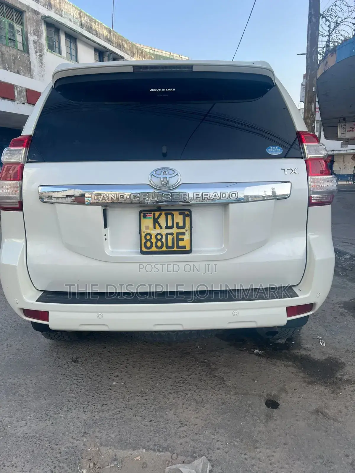 Toyota Land Cruiser Prado 2017 White
