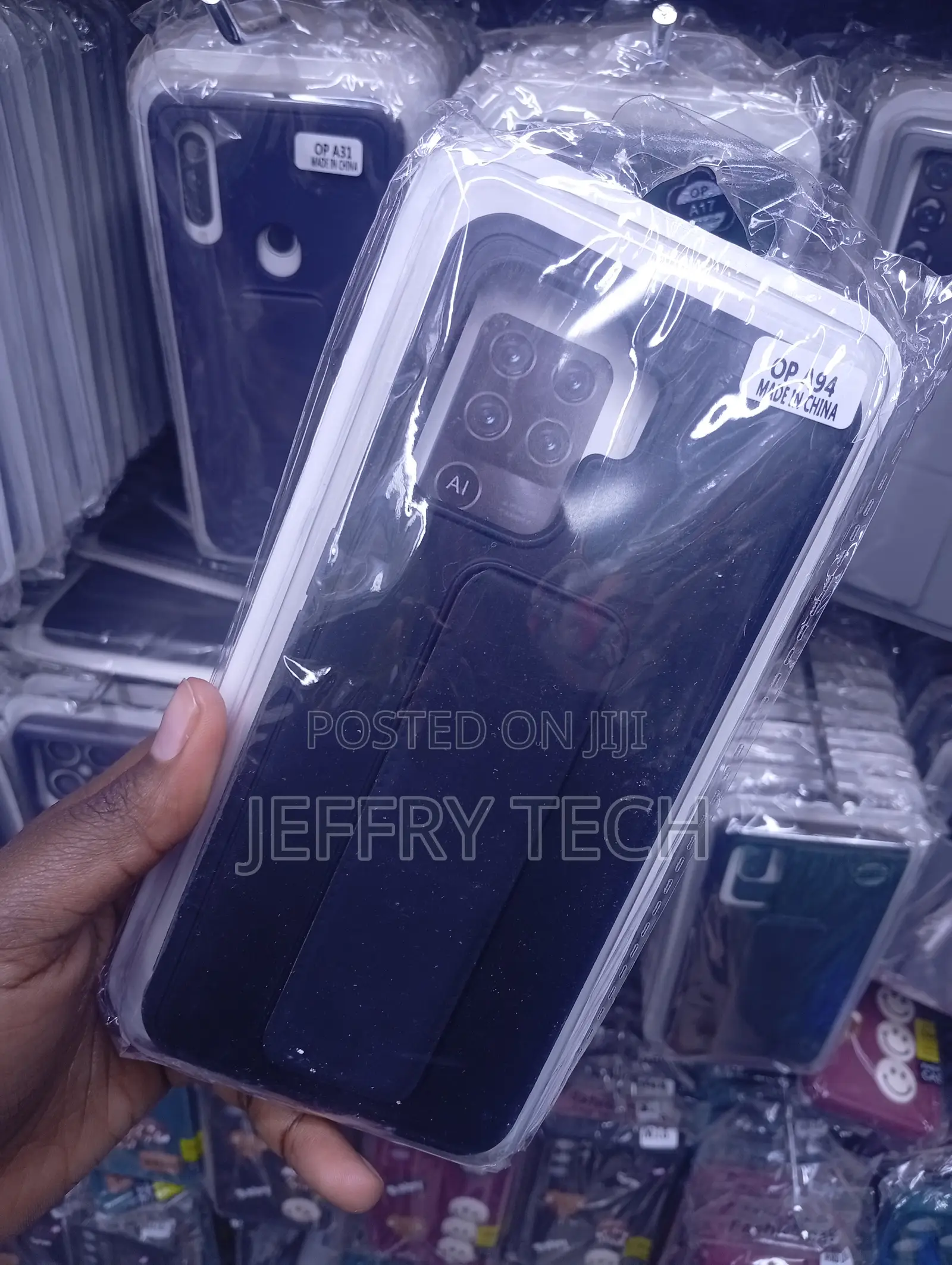 Oppo A94 Blue Protective Phone Case