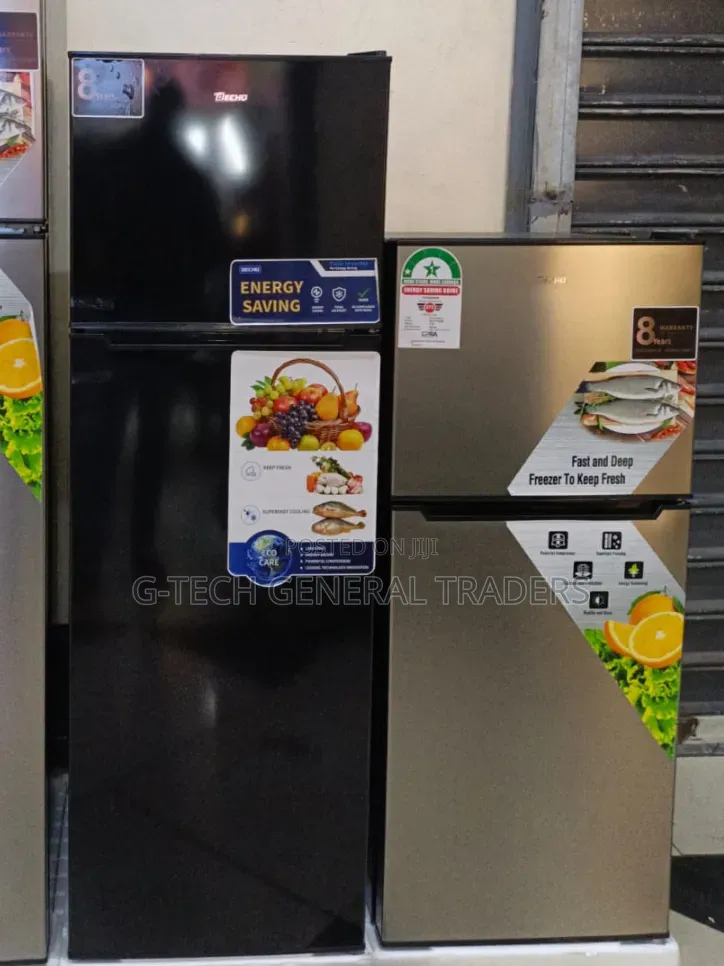 Decho 188l Double Door Direct Cool Top Freezer Refrigerator