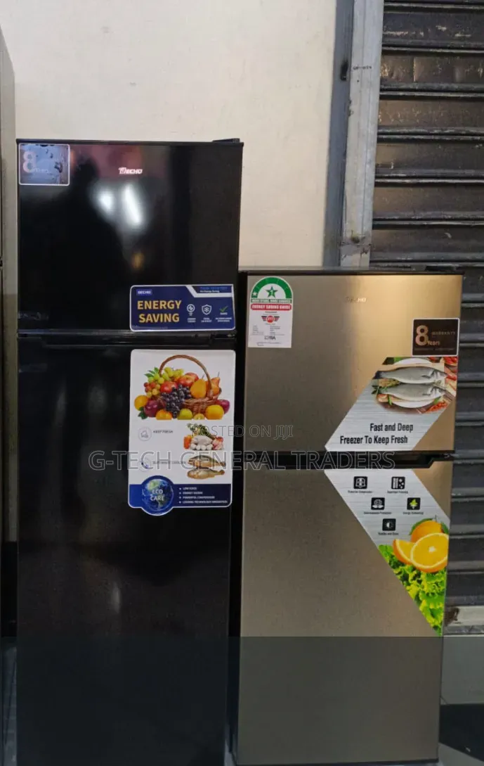 Decho 188l Double Door Direct Cool Top Freezer Refrigerator