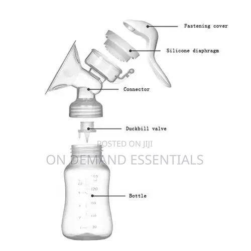 Manual Breast Pump With Bottle Cap