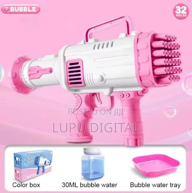 Bubble Gun Automatic Bubble Toy Machine - thumbnail 5