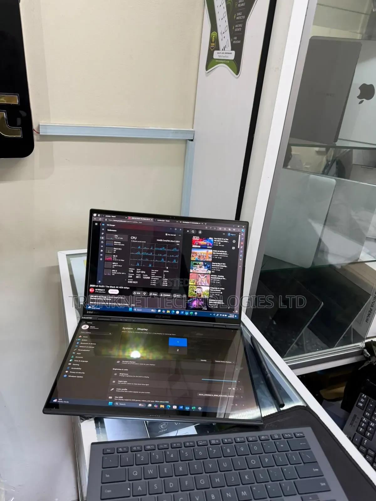 New Laptop Asus Zenbook 14 UX434 32GB Intel Core Ultra 9 SSD 2T