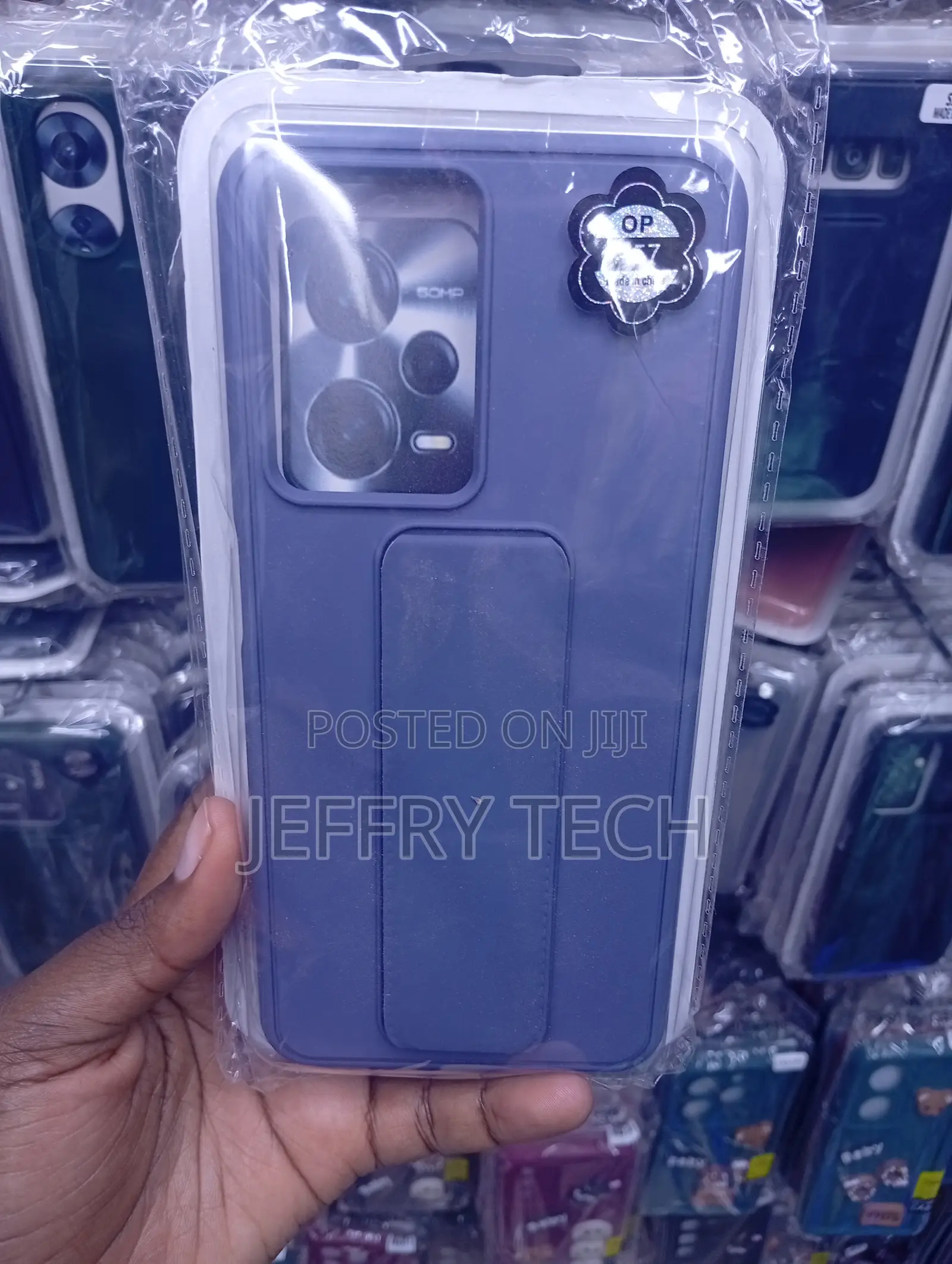 Oppo Reno 7 4G Navy Blue Silicone Phone Case