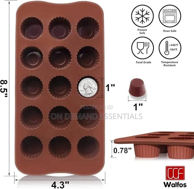 15 Grid Chocolate and Caddy Mould - thumbnail 3