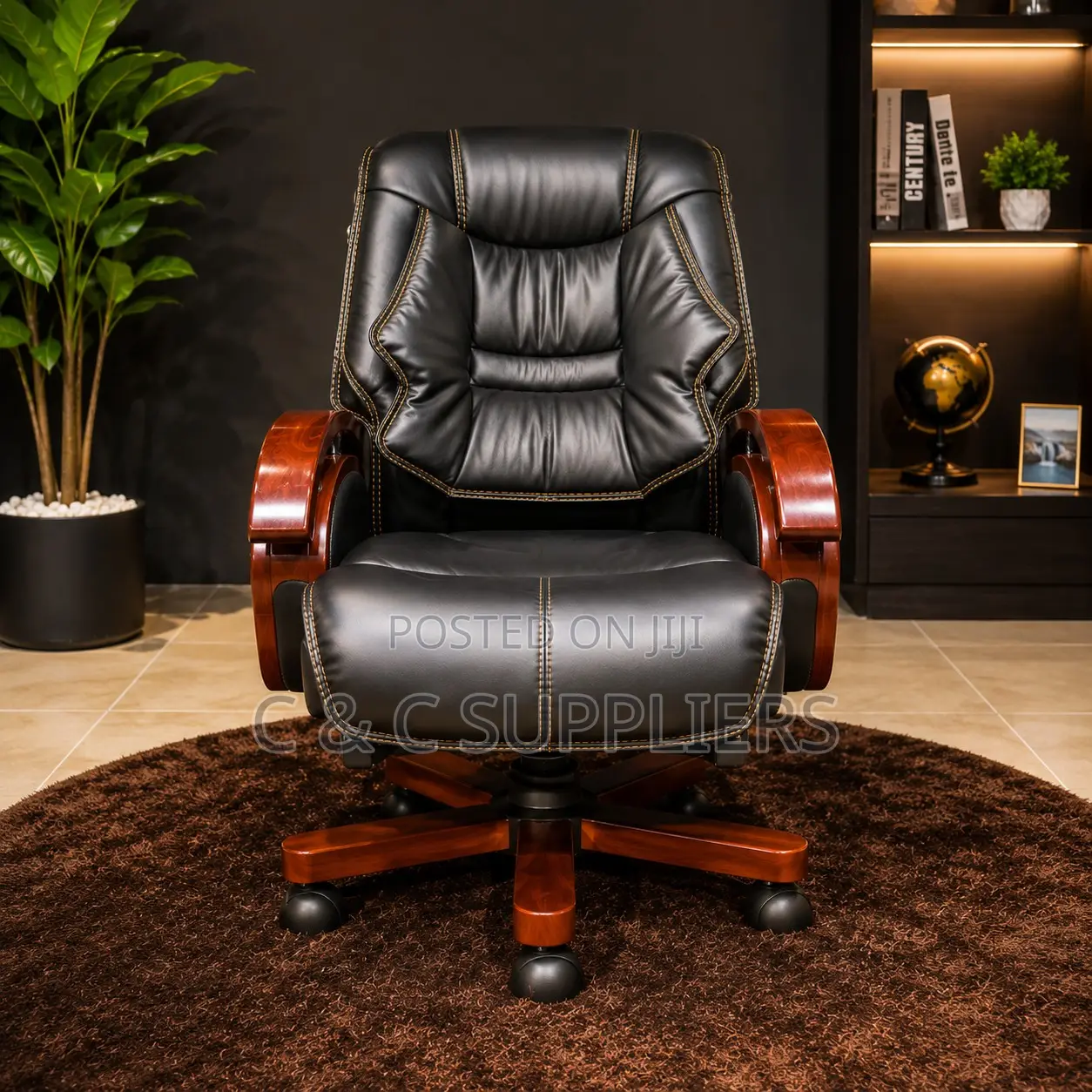 Recliner PU Leather Manager Chair
