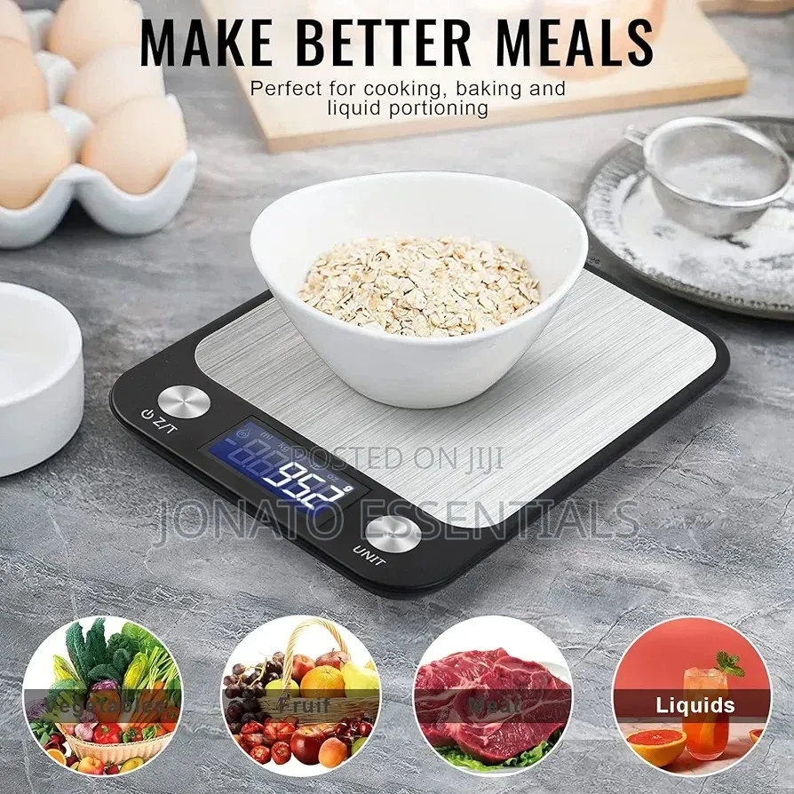 5kg Digital Kitchen Weighing Scale, Digital Kitchen Scale
