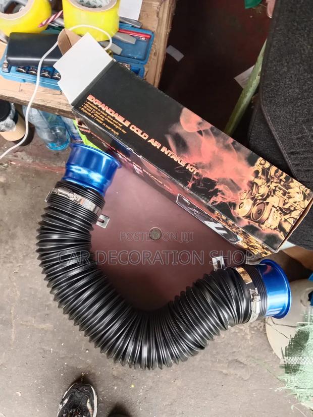 3-Inch 76mm Adjustable Flexible Cold Air Intake Pipe - thumbnail 2