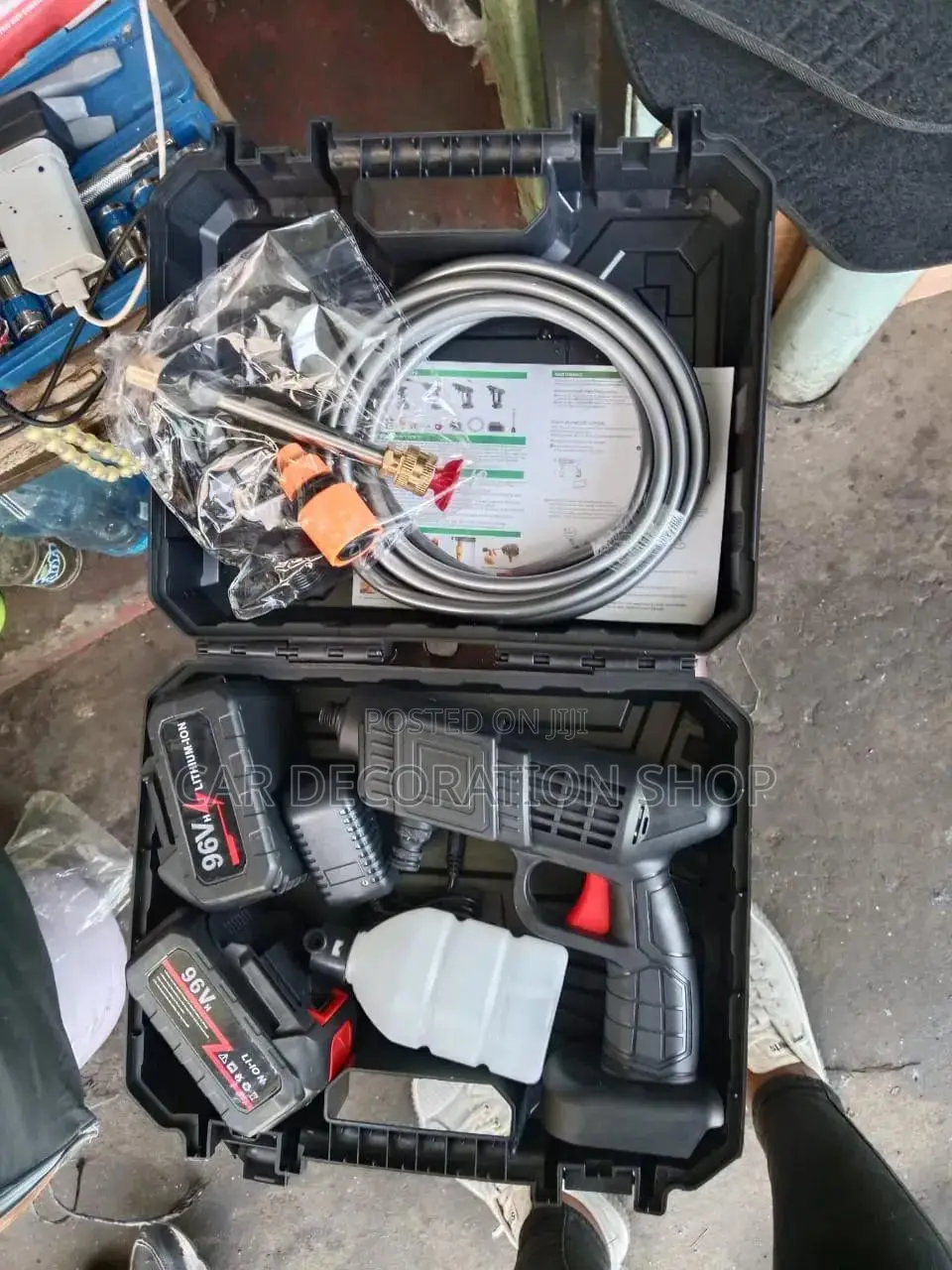 Reacheargeable Pressure Washer for Cars,bikes