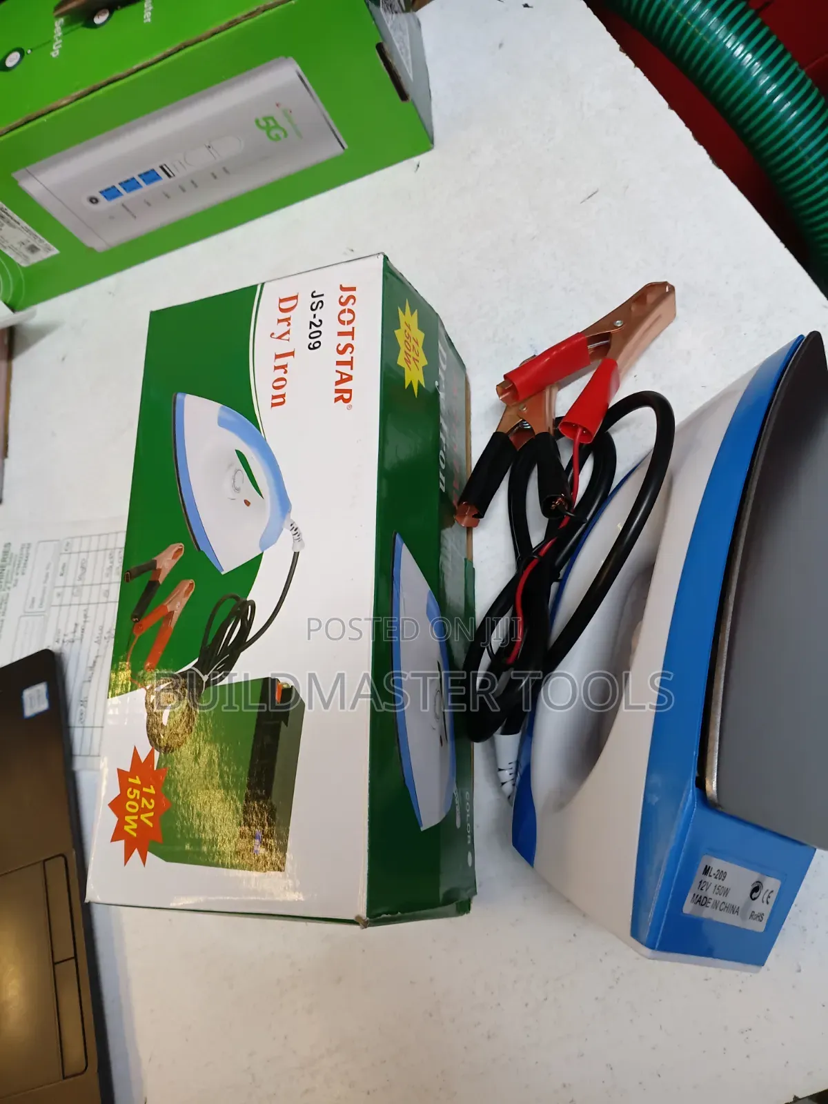 Jsotstar 12v 150w Dc Portable Dry Iron