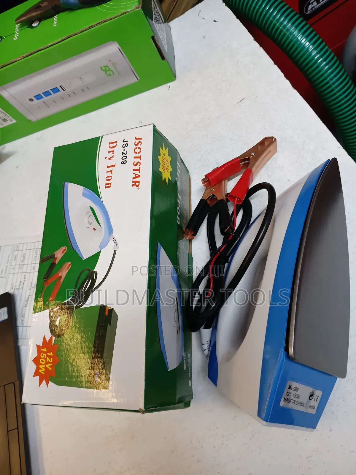 Jsotstar 12v 150w Dc Portable Dry Iron