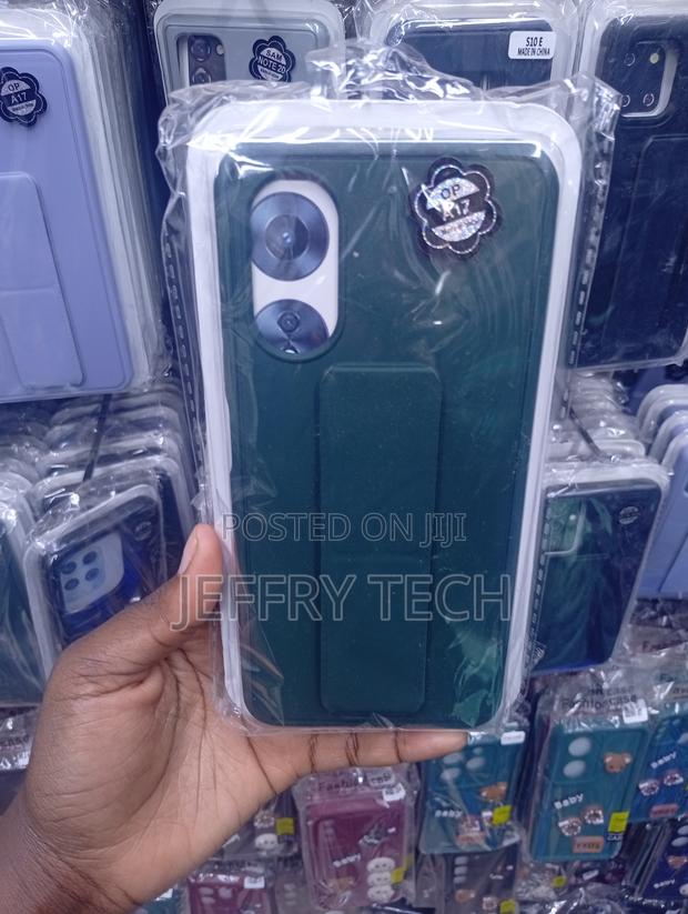 Oppo A18,green Soft Silicone Phone Case