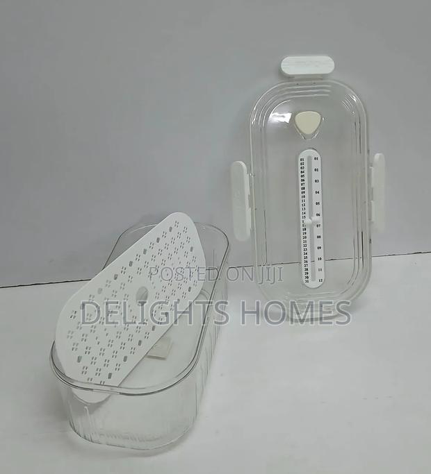 Timekeeping Stackable Fridge /Storage Organizer_alp - thumbnail 3