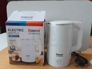 Hoomi Premium Electric Kettle 1.8L 1500W Fast Heating White Kettle