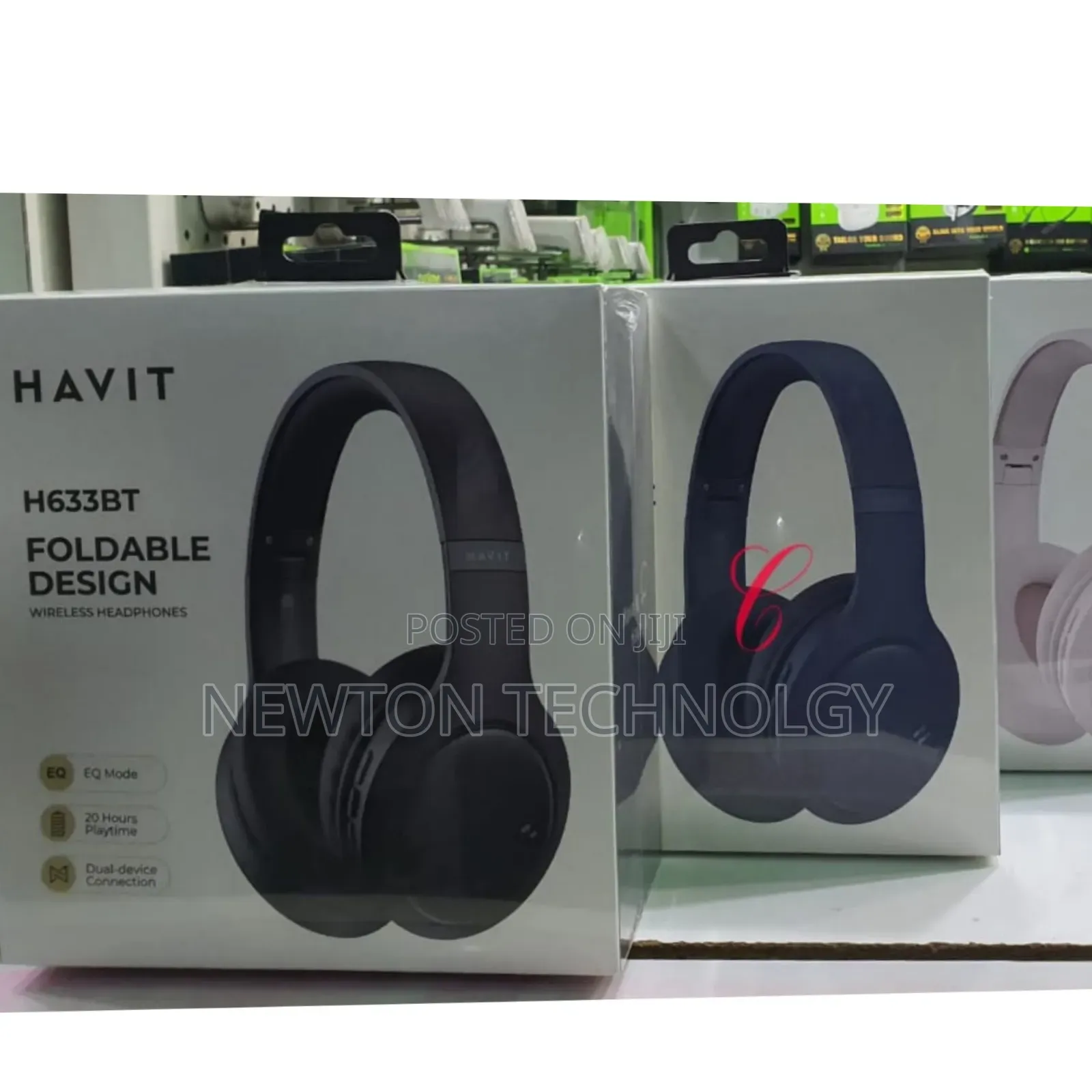 Havit H633BT Foldable Design Wireless Headphones Available