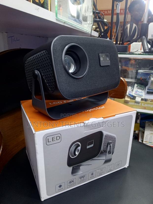 Smart Home Theater Projector WiFi Bluetooth Android 11 - thumbnail 2