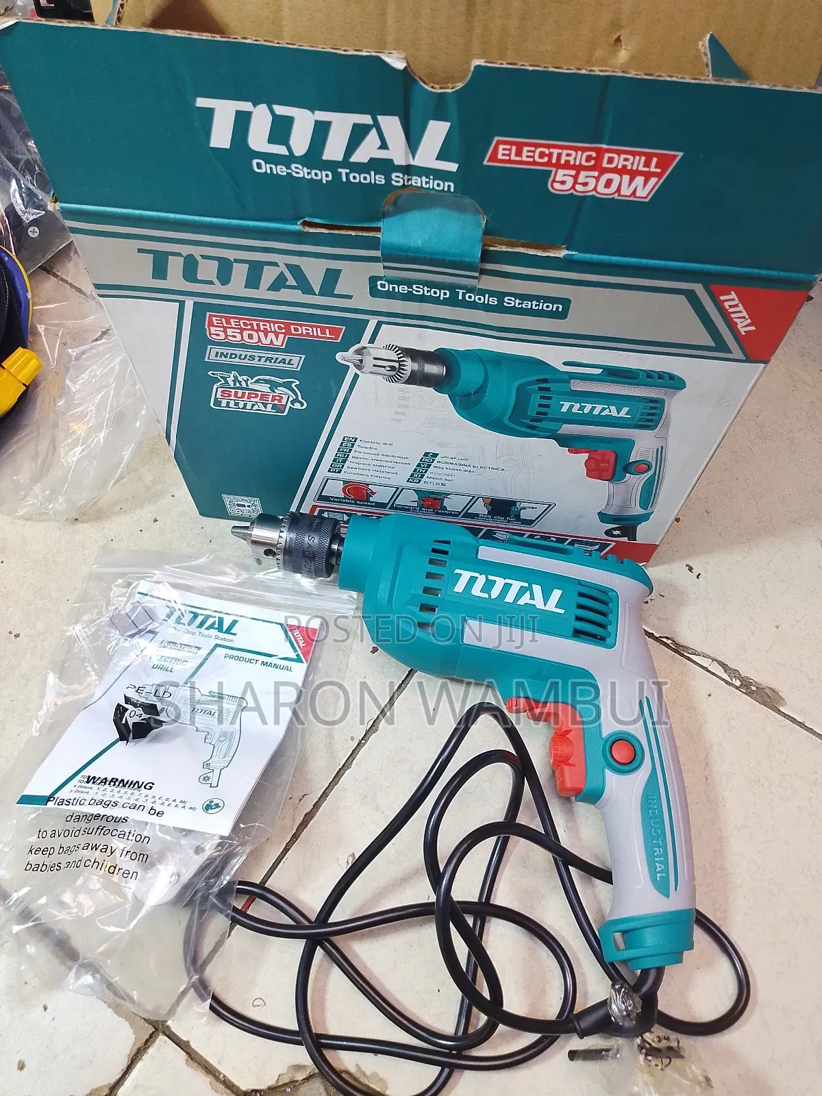 New Total Corded Electric Drill/Total Electric Drill