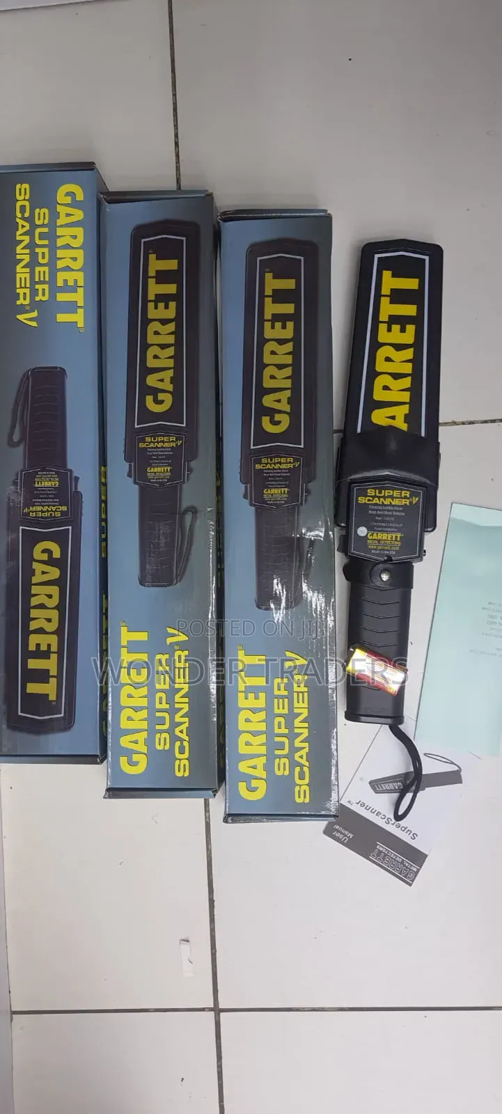 Garrets Super Scanners With Batteries