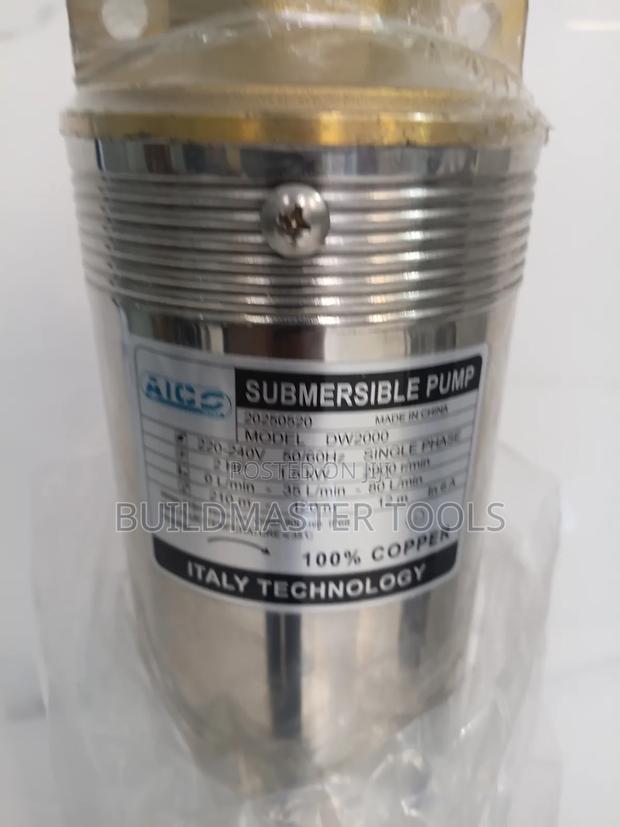 Aico DW2000 Deep Well Submersible Water Pump - thumbnail 2